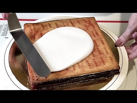 Видео: Как приготовить и использовать САХАРНУЮ ПОМАДКУ - ГЛАЗУРЬ.  /Sugar fudge