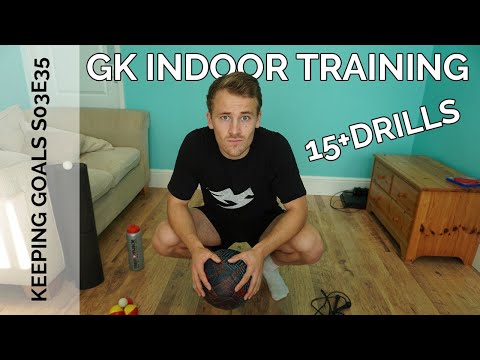 Видео: Тренировки для вратарей в помещении | Удержание ворот - S3Ep35