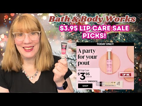 Видео: Распродажа средств по уходу за губами от Bath & Body Works по цене $3,95!