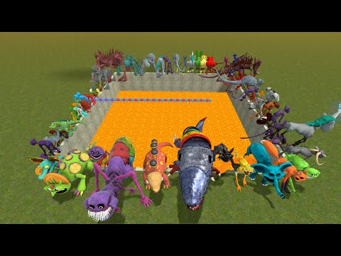 Видео: Встречайте совершенно нового строителя Поппи, игровую семью и зоономалию в Lava Hole, Banban в Ga...