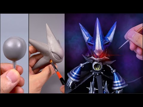 Видео: Создать Neo Metal Sonic с помощью Clay / Sonic Heroes [kiArt]