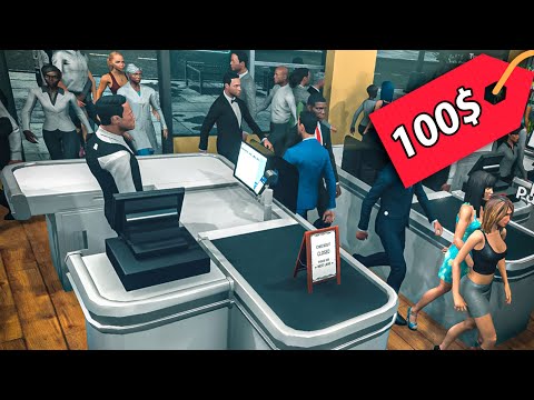 Видео: Поставил Цену 100$ на ВСЕ в Supermarket Simulator