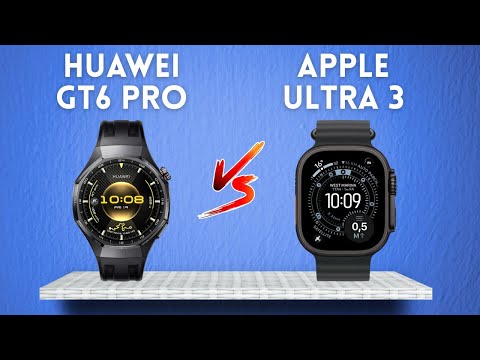 Видео: Huawei Watch GT 6 Pro против Apple Watch Ultra 3