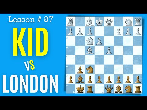 Видео: Урок шахмат № 87: Староиндийская защита против Лондонской системы