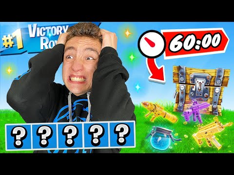 Видео: ИМАМ САМО 1 МИНУТА ДА LOOT-НА ВЪВ ФОРТНАЙТ!