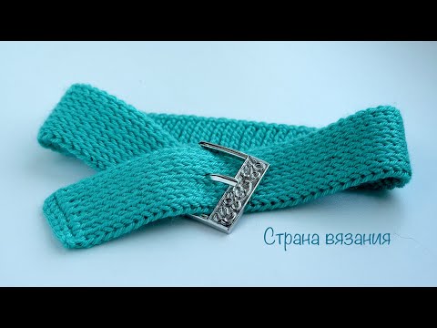 Видео: Вязанный ремешок(крючком).  Knitted strap (crocheted).