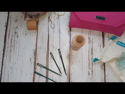 Видео: Мои новые спицы и пряжа // Спицы Mindful от Knit pro и Blush от Likke, чехлы для спиц