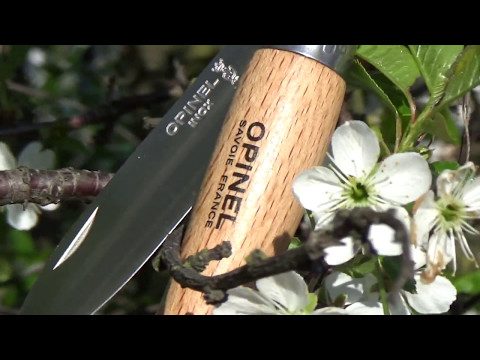 Видео: Садовый нож Opinel №08 Garden