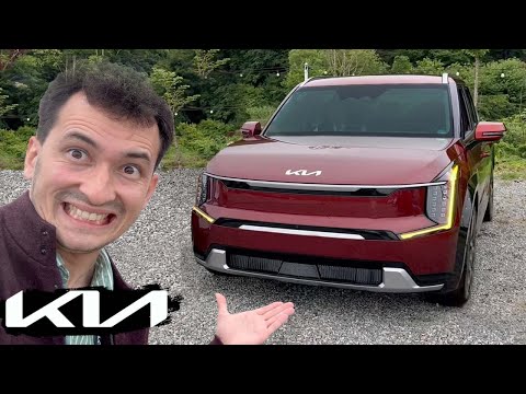 Видео: ПЕРВЫЙ ТЕСТ! Новый KIA EV9 + 600 Л.С. EV9 GT! НАКОНЕЦ ТО лучше Mercedes GLE и BMW X5?! Обзор КИА EV9