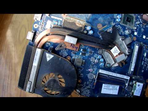 Видео: Как разобрать, почистить и заменить термопасту в ноутбуке Acer Aspire 7750
