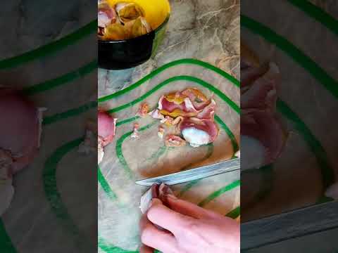 Видео: Как почистить утиные желудочки, пупочки 😀😜