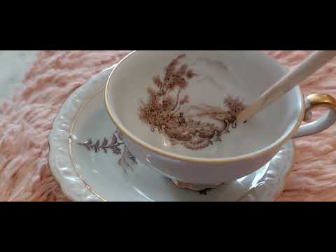 Видео: Поговорим о деколи I Фарфор Bavaria 1945 год #фарфор#