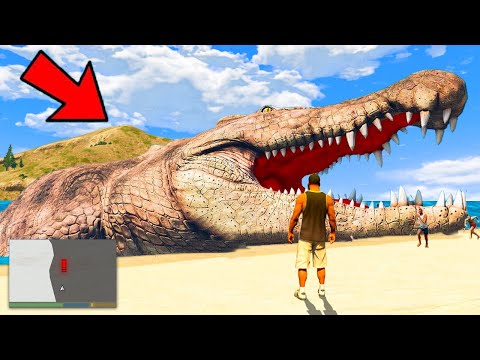 Видео: ФРАНКЛИН ГИГАНТ КРОКОДИЛМЕН ТӨБЕЛЕСТІ (GTA V)