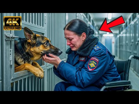 Видео: Полицейская в инвалидной коляске нашла пропавшую собаку в приюте — их встреча растрогала всех