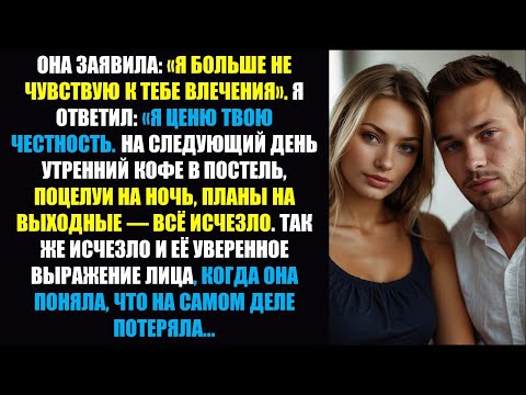 Видео: Жена: «Ты меня больше не привлекаешь» — я сказал: «Спасибо за честность!» Всё прекратилось!