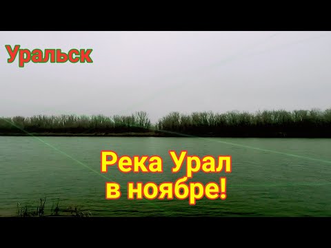 Видео: Река Урал в середине ноября!