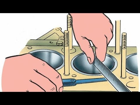 Видео: Как промерять плоскость Блока Цилиндров.
