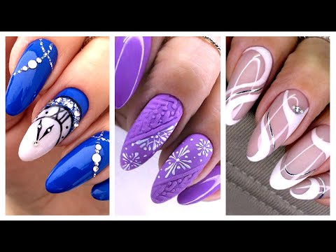 Видео: Идеи дизайна ногтей ❄ Нейл-арт маникюр 2022. #nails #nailart #20nails