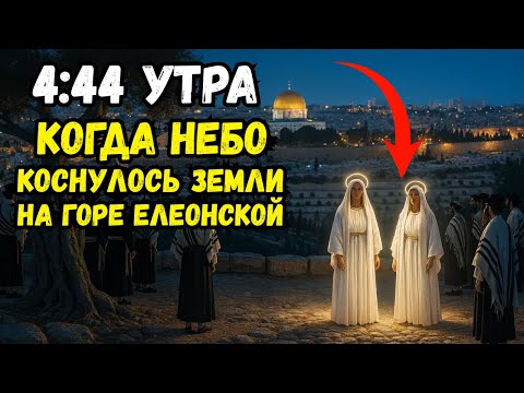 Видео: Сегодня 4:44 – Две женщины в белом 🙏 Масличная гора: раввины плачут (Деяния 1:10)