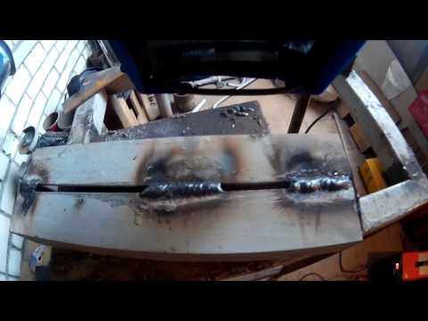 Видео: Как заварить большой зазор с присадкой в горизонтальном положении