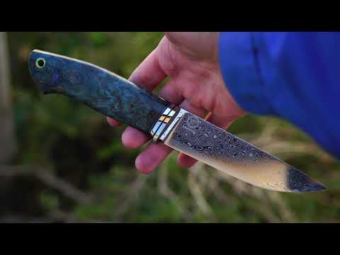 Видео: Делаю Нож Из Шведского 🇸🇪 Дамасска