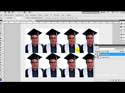 Видео: Уроки Photoshop cs5. Фото на документы.