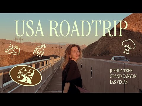 Видео: VLOG | Джошуа Три, Гранд Каньон, Лас Вегас | На машине по Америке с друзьями.