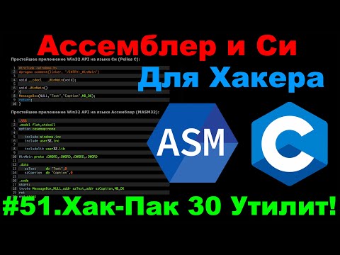 Видео: Ассемблер и Си для Хакера #51. 30+ Хакерских утилит в ОДНОМ пакете!