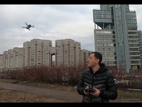 Видео: Тест dji mini 2 из тачки в ГОРОДЕ!!!