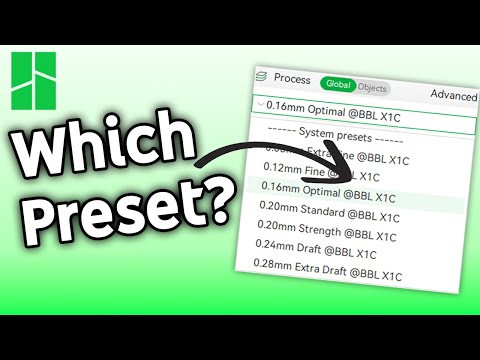 Видео: Предустановки Bambu Lab — выбор высоты слоя и переменная высота слоя