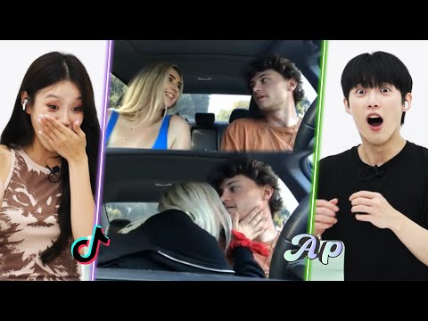 Видео: Целуешься с близким другом?! Реакция корейцев на челлендж TikTok «Поцелуй моего лучшего друга»｜Aposo