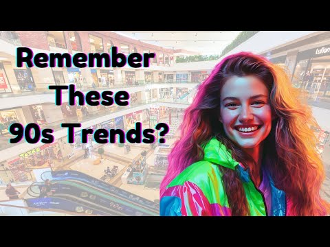 Видео: Модные тенденции 90-х, которые мы хотели бы вернуть