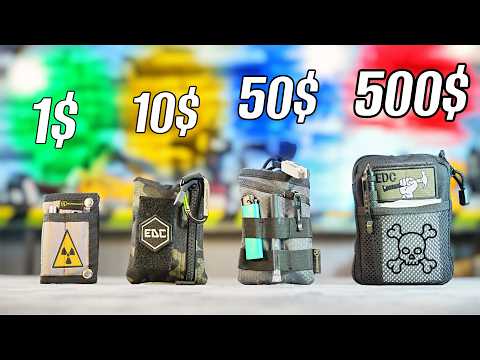 Видео: НАБОР для ВЫЖИВАНИЯ за 1$ vs 50$ vs 500$ - EDC