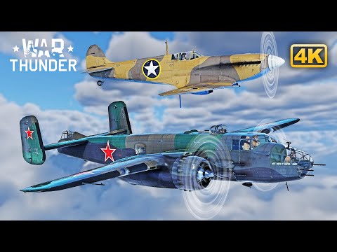 Видео: Самолеты по ленд-лизу / War Thunder