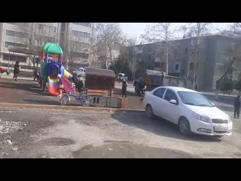 Видео: Margilon  Черёмушки  район  много этажек по ул.Тинчлик