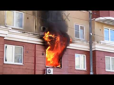 Видео: Бутово 2 / Пожар / Дрожжино / 17.03.22