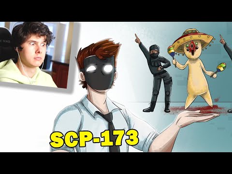 Видео: SCP-173 Скульптура (Анимация SCP) - Реакция на Детектив Войд