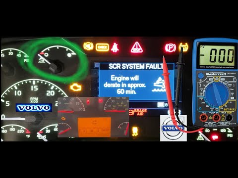 Видео: диагностика для начинающих 2,  derate,  трак Volvo VNL,  diagnostika truck