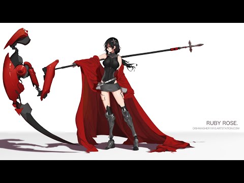 Видео: Руби Роуз Жнец Гримма | альтернативный сюжет | RWBY