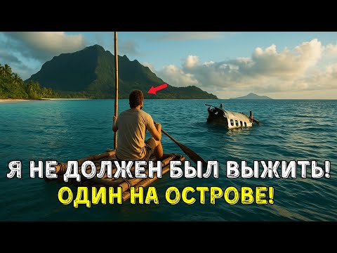 Видео: Самолёт Рухнул В Океан — Я Выжил На Необитаемом Острове | 2555 ДНЕЙ АДА!