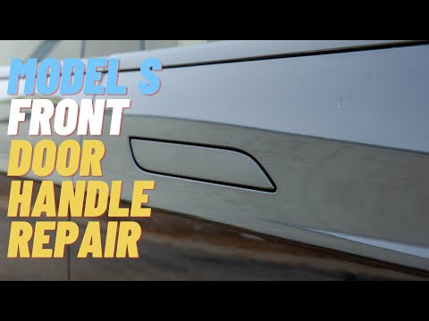 Видео: Ручка передней водительской двери не будет установлена ​​на Tesla Model S