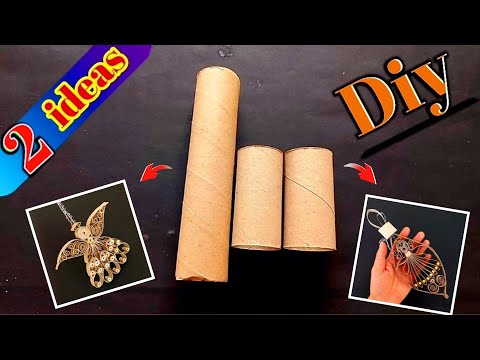 Видео: 2 красивых ангела на рождественскую елку 🎄 из рулонов бумажных салфеток! Идеи рождественского декора