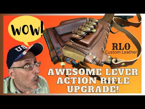 Видео: Улучшение кожаной винтовки с рычажным механизмом RLO! Henry Big Boy
