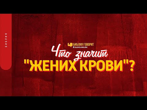 Видео: Что значит «жених крови»? | "Библия говорит" | 1495