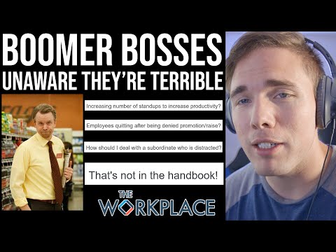 Видео: Боссы-бумеры — совершенно не осознают, насколько они ужасны | #grindreel