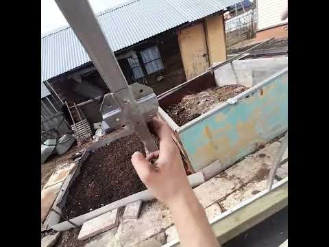 Видео: Открыли сезон. Теплица Капелька 3х6 ,краб система