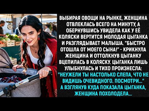 Видео: Выбирая овощи на рынке, женщина отвлеклась всего на минуту, а обернувшись увидела как у коляски...