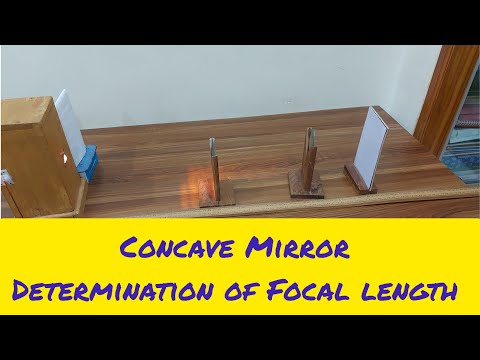 Видео: Вогнутое зеркало – определение фокусного расстояния