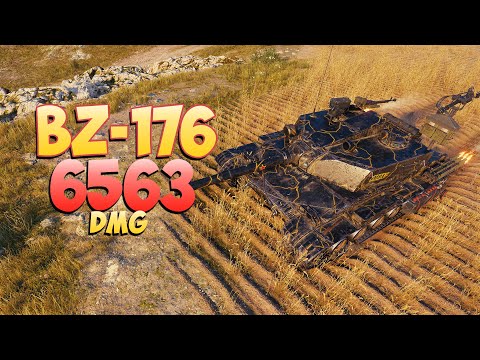 Видео: BZ-176 • Неуклюжий! - 6 Фрагов 6.5K Урона • Мир Танков