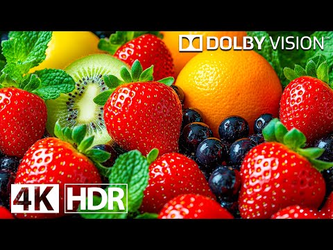 Видео: Вкусные летние фрукты в 4K HDR Dolby Vision - 4K Ultra HD 120 кадров в секунду